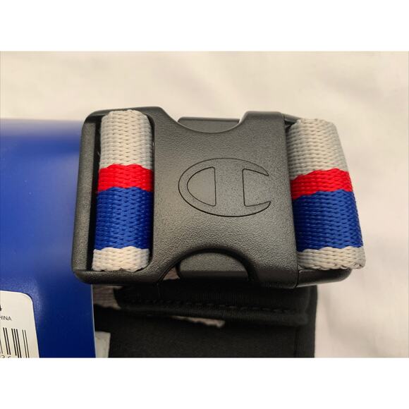 Champion Adjustable Fanny Pack Black /Red/Blue- - Picture 3 of 4